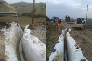 Drenaggio a sacco e Richiusura con Ghiaia