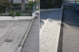 Pavimentazione Paladiana con Gradini