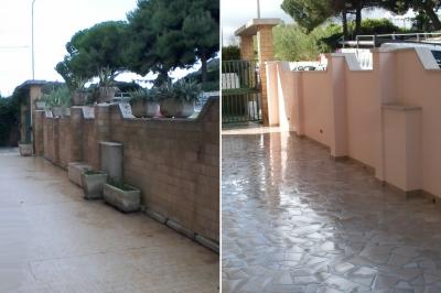 Ristrutturazione Vialetto e Pavimentazione Paladiana